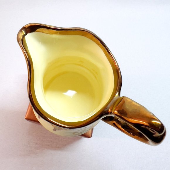 Vintage Wade Festival Creamer Ceramic Small Pitcher Embossed Dancing Couple 1950 - Picture 6 of 8